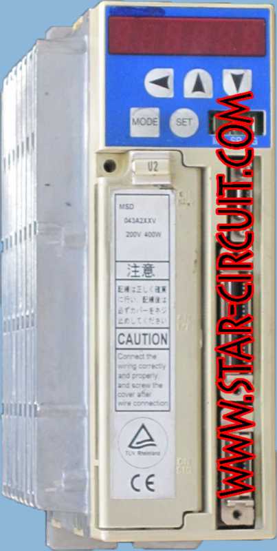 MATSUSHITA-ELECTRIC-AC-SERVO-DRIVE-MSD043A2XXV